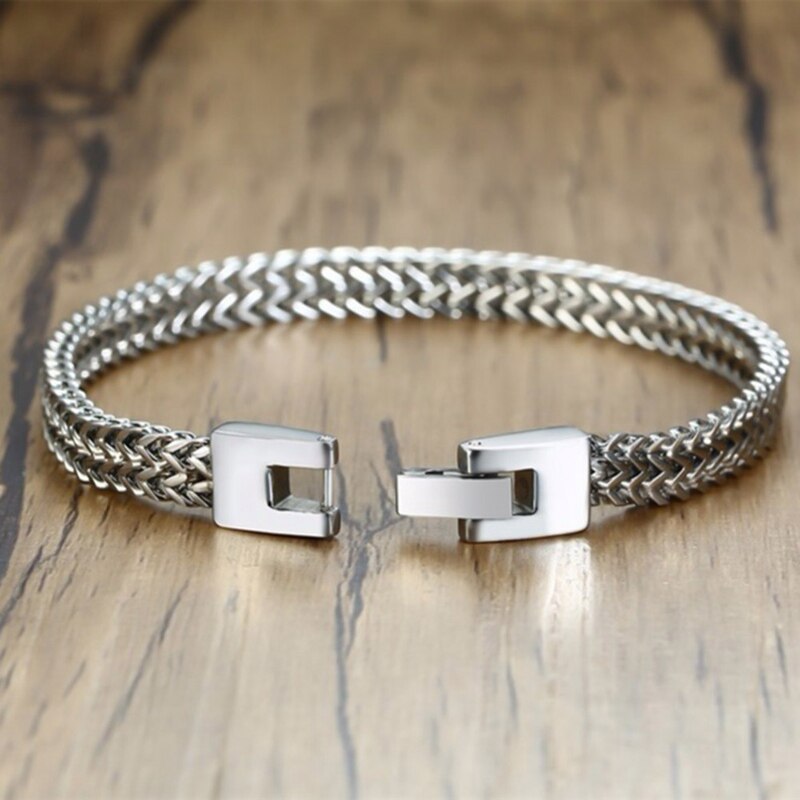 Aurelia-Juwelé - Stainless Steel Chain Bracelet