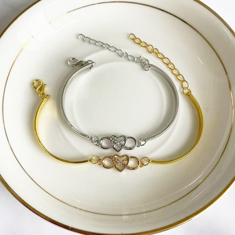 Aurelia-Juwelé - Infinity Heart Bracelet