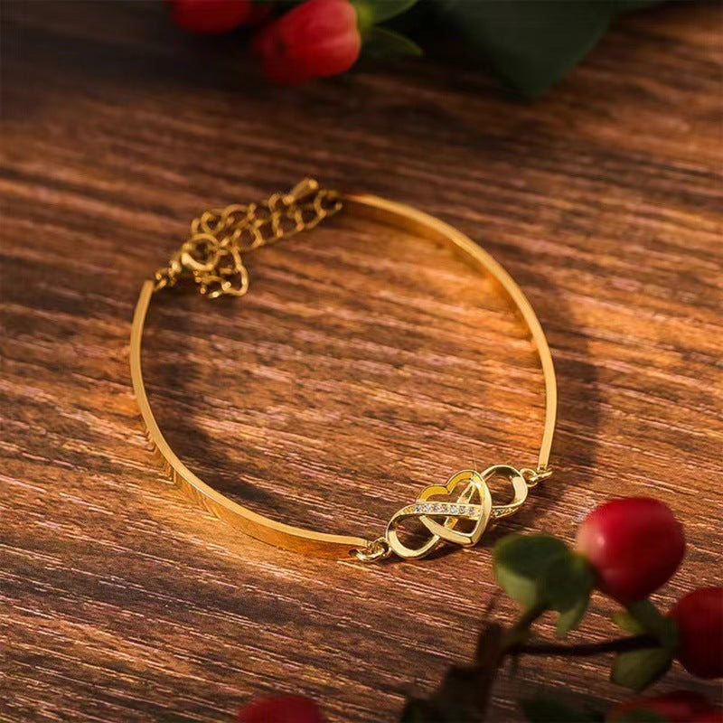 Aurelia-Juwelé - Infinity Heart Bracelet